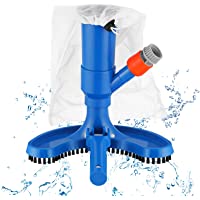 Aspirador de Piscina Cepillo para aspiradora para Piscina- Portátil Cepillo Succión Limpiador